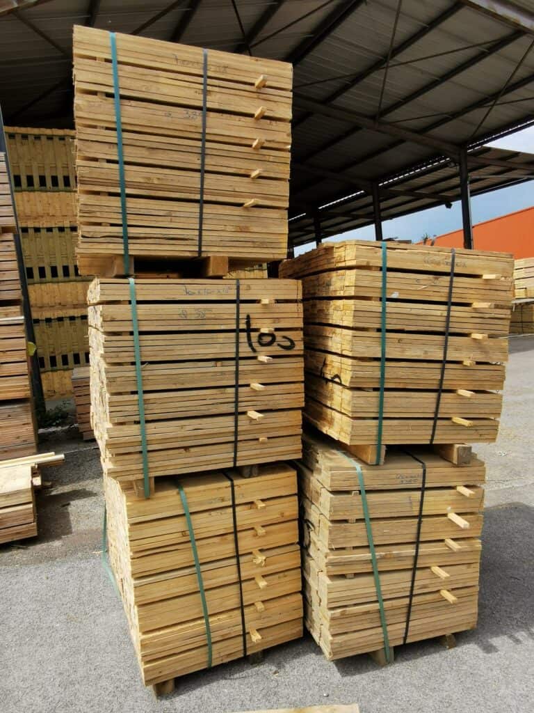Bois d’emballage choix 3 – 100x18x650mm
